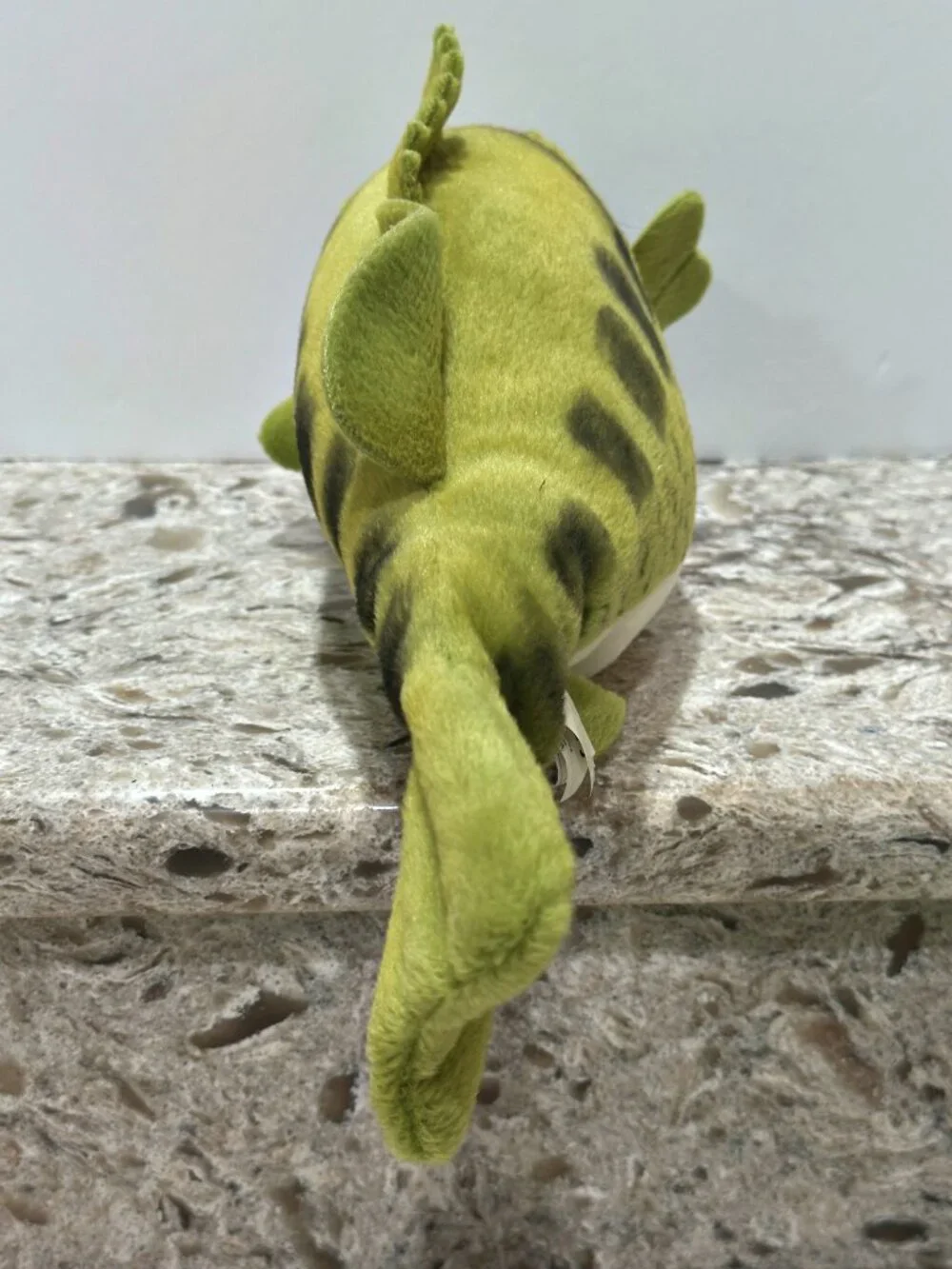 Bass Pro Shops Largemouth Bass Plush 14 Inch Stuffed Animal Realistic Green Fish